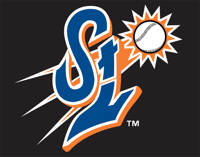 St. Lucie Mets 2005-2012 Cap Logo 2 vinyl decal